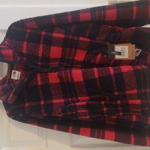 Women sz small red and black THE NORTH FACE